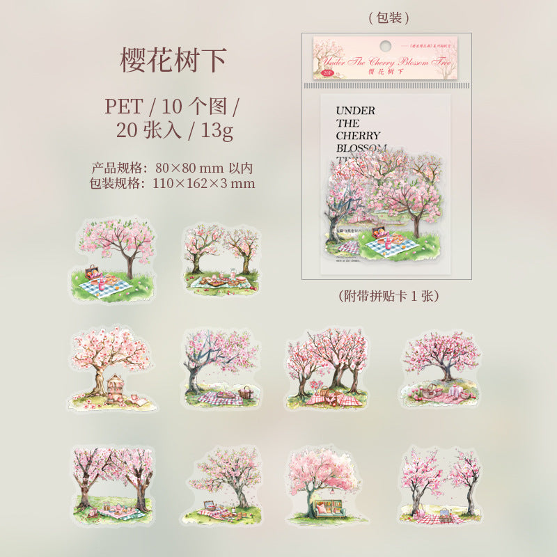 S-10 Encounter cherry blossom rain