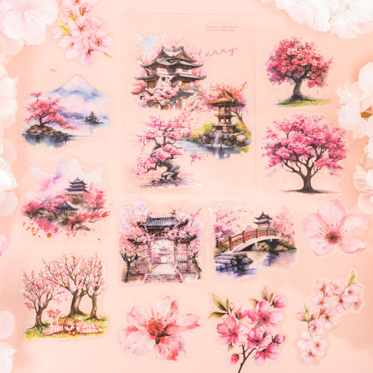 S-10 Encounter cherry blossom rain