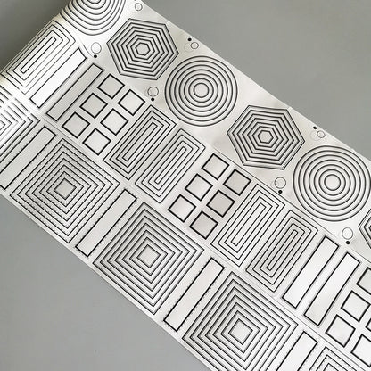 T-13 geometric precut washi tape