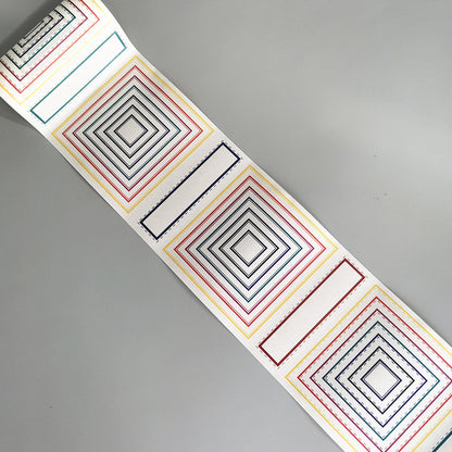 T-13 geometric precut washi tape