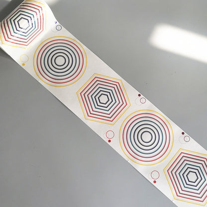T-13 geometric precut washi tape