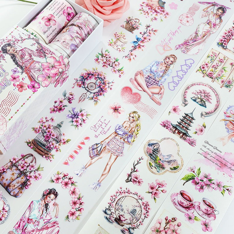 T-9 4 rolls set PETtape rolls